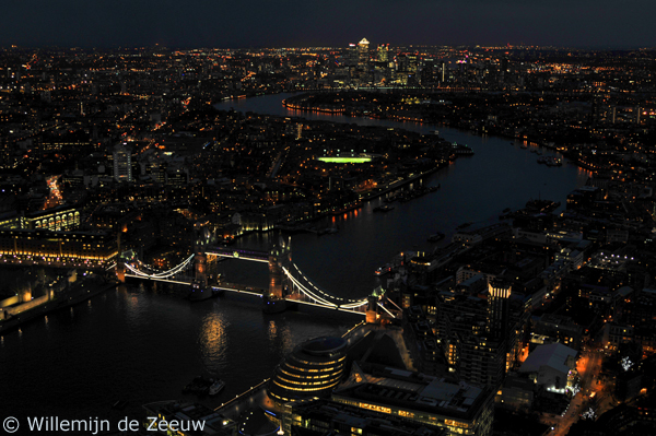 View from the Shard London United Kingdom