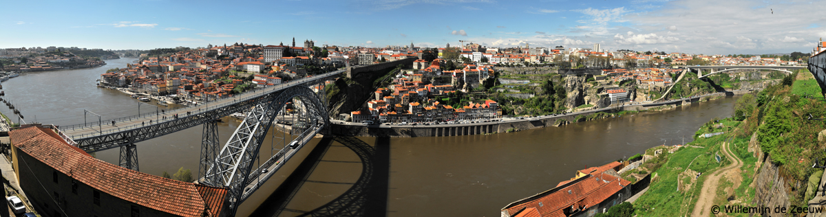 Panoramic photo Porto